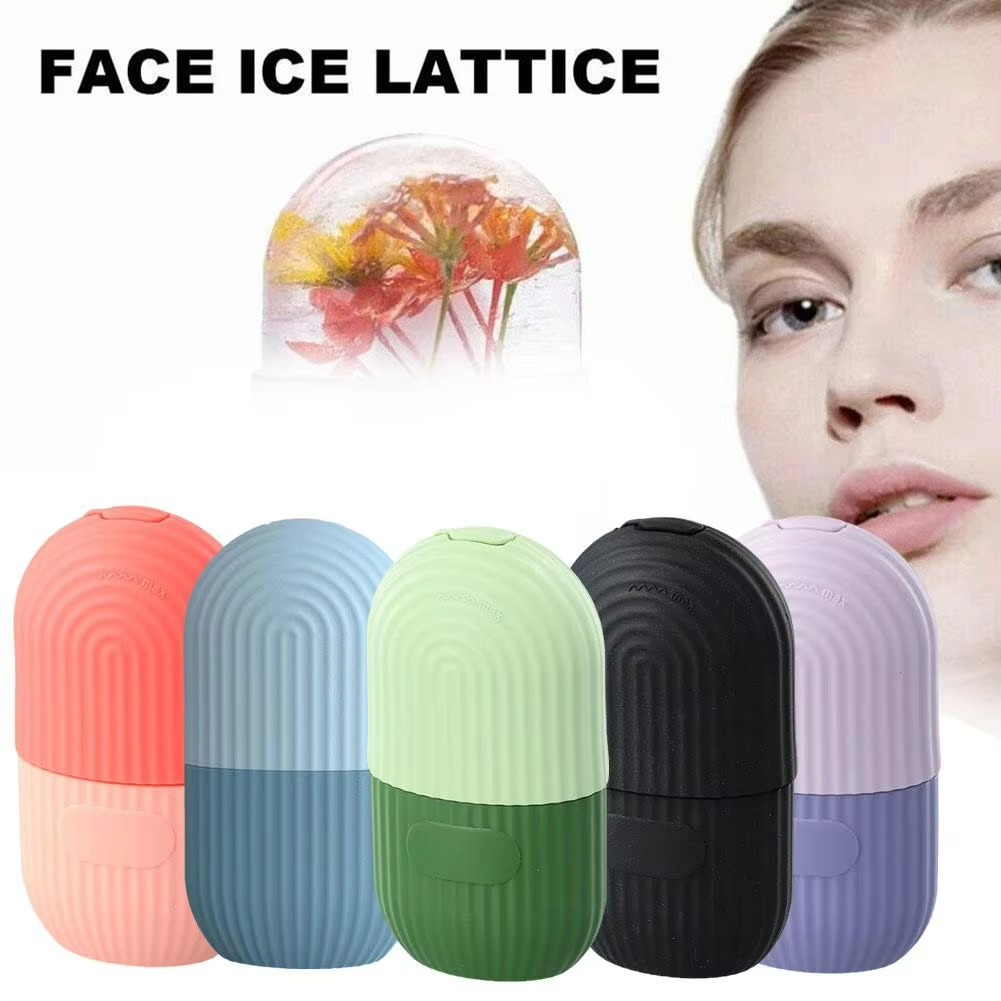 Ice Roller Facial Massage | Silicone Cleansing Ice Lattice