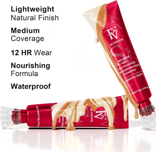 Fv Foundation Waterproof With Medium Coverage,