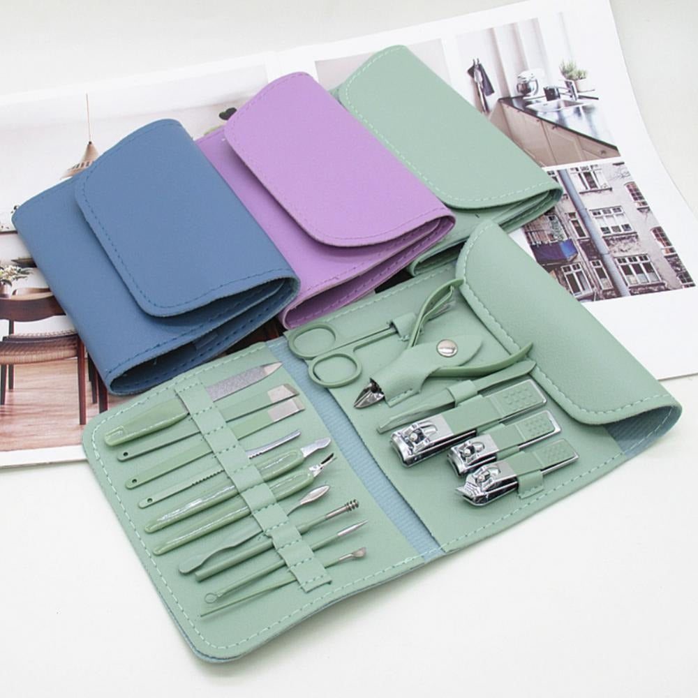 16-Piece Manicure & Pedicure Kit – Premium Nail Care Set